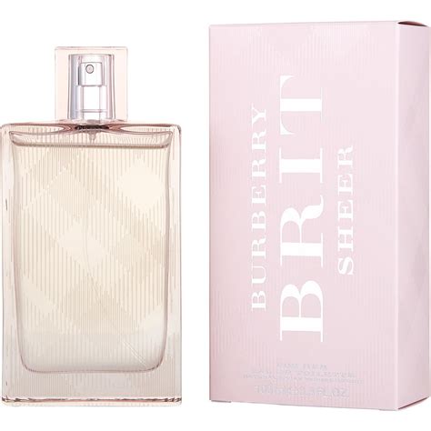 burberry brit sheer eau de toilette 30ml|burberry brit sheer 100 ml.